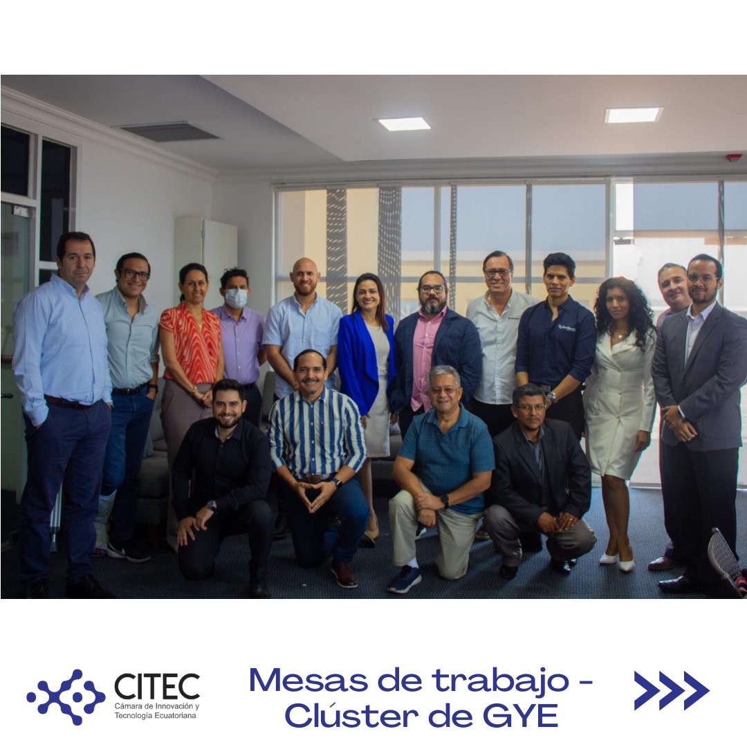 CITECec's tweet photo. El día de ayer en conjunto con @EpicoGye , lideramos las 3 últimas mesas de trabajo del Clúster de Transformación Digital. Dichas mesas fueron colideradas con nuestros socios #Iroute #Ilum #NextGen y @agrosoft_ec https://t.co/BtpoV08hnU