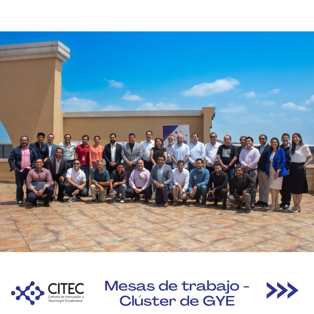 CITECec's tweet photo. El día de ayer en conjunto con @EpicoGye , lideramos las 3 últimas mesas de trabajo del Clúster de Transformación Digital. Dichas mesas fueron colideradas con nuestros socios #Iroute #Ilum #NextGen y @agrosoft_ec https://t.co/BtpoV08hnU