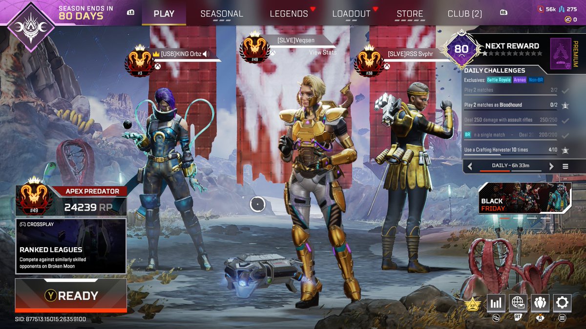 veqsen's tweet image. #ApexLegends #Top 50
