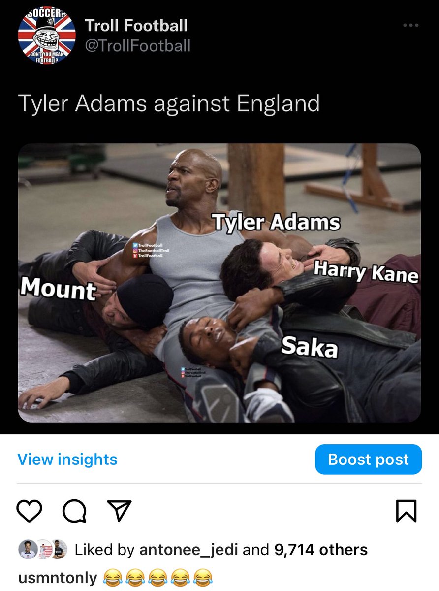 usmntonly's tweet photo. Antonee Robinson liked this 😂👏 https://t.co/lxiUJBBW9e