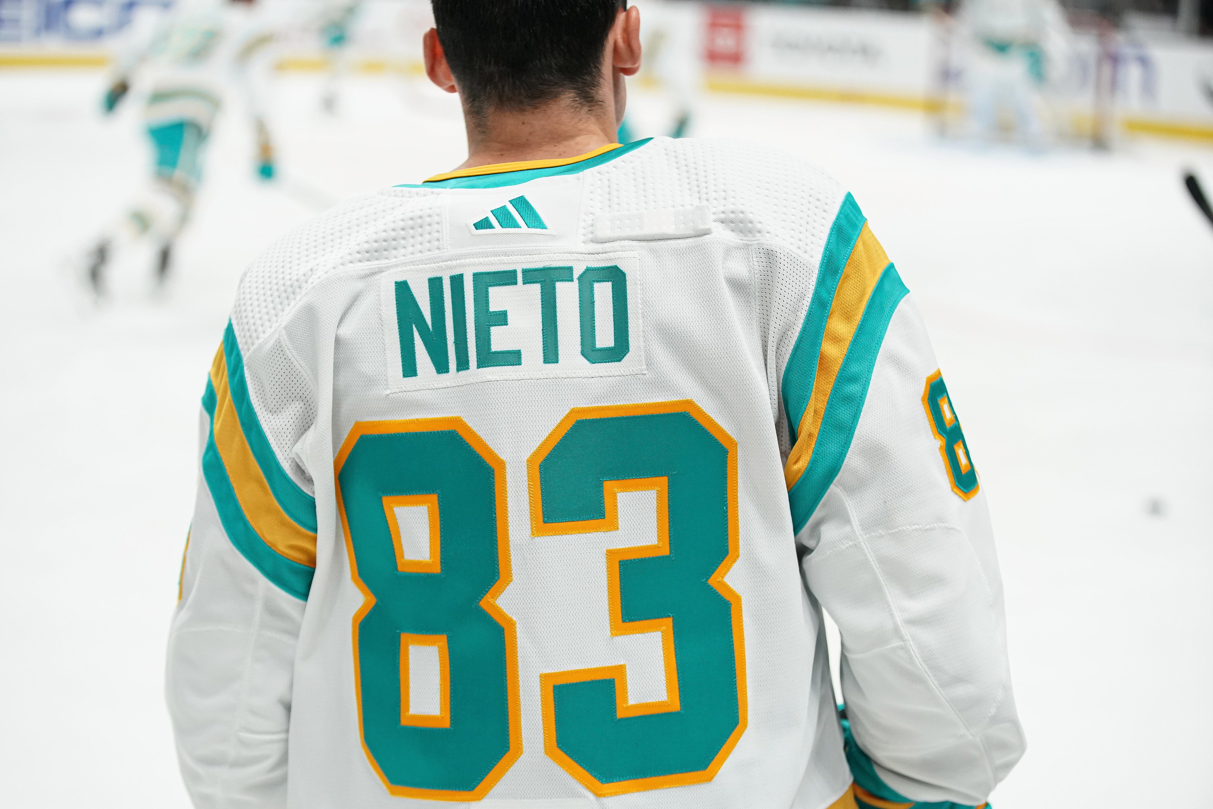 NHL on X: 🦭 SEAL SEASON 🦭 The @SanJoseSharks are debuting their #ReverseRetro  jerseys! The throwbacks are inspired by the 1974 California Golden Seals,  the Bay Area's first NHL team. 🌊  /