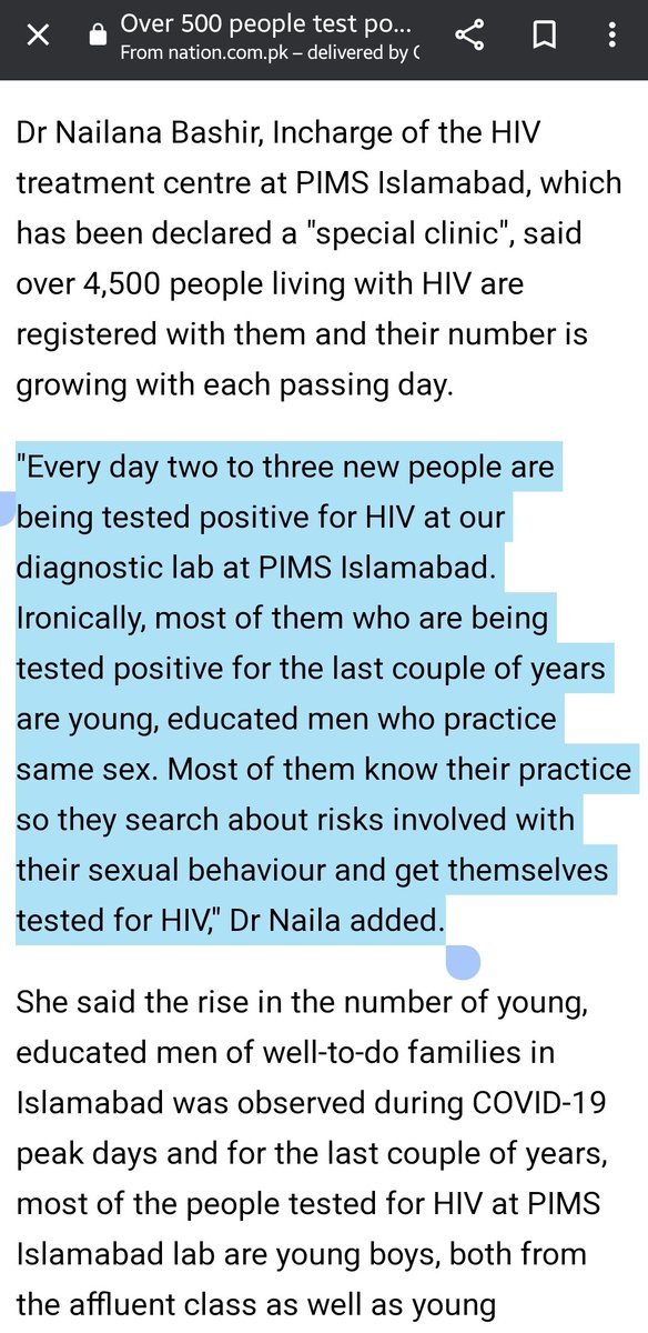 mfm_017's tweet photo. It's discouraging to see how people are trying to whitewash the rising HIV cases in Islamabad by outright saying that it has nothing to do with MSM intercourse. 

It is an insult to the medical professionals who compiled that report for our benefit. 

1/4 https://t.co/4XcGjjofdh