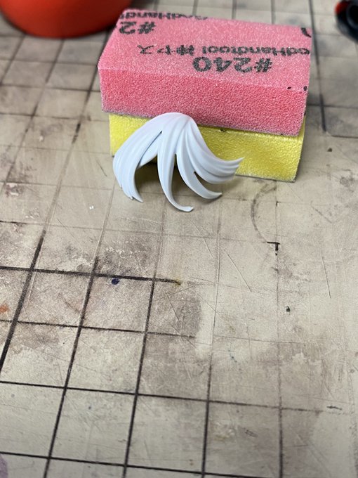 ミオミオ早速組んでますが、前髪パーツ細さもバッチリで実に繊細ですね。これはホント一見儚げな美少女ですよ🍅 