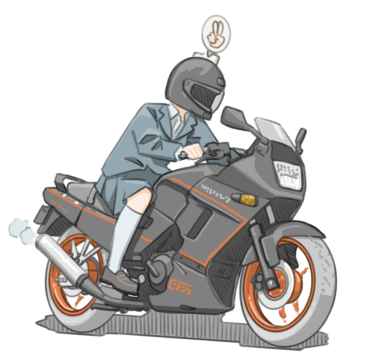 きわみらい 月水金バイクjk絵更新中 Mirai1521 Twitter きわみらい 月水金バイクjk絵更新中 Mirai1521 Twitter