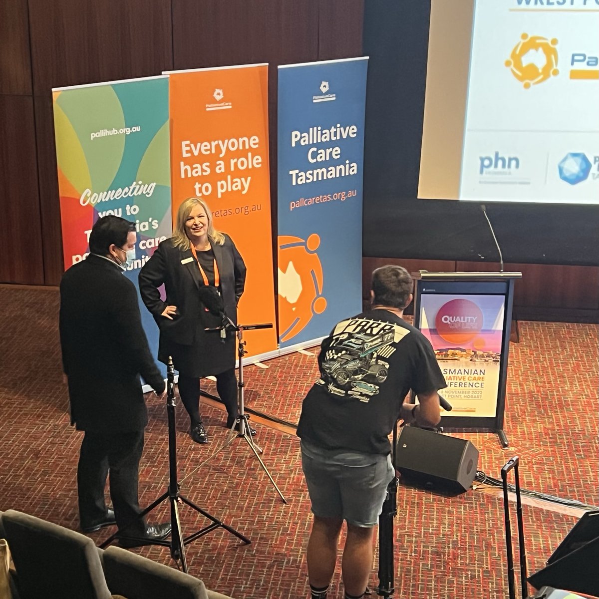 PallCareTas's tweet photo. The 2022 Tasmanian Palliative Care Conference - Quality of Life
Highlights Reel #3!
Amazing presenters, awesome delegates and delicious food, all of the ingredients for a successful conference!
https://t.co/QQrg32nj2w #highlights #palliativecare #successfulconference https://t.co/zyYLQ4W72h