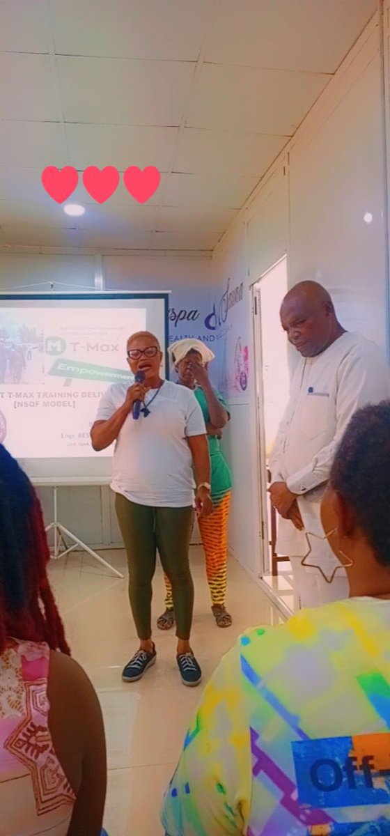 Julietbee43's tweet photo. So grateful to #T-MaxNigeria#
Vocational training 💃💃💃💃💃 https://t.co/bPfS06eG7u