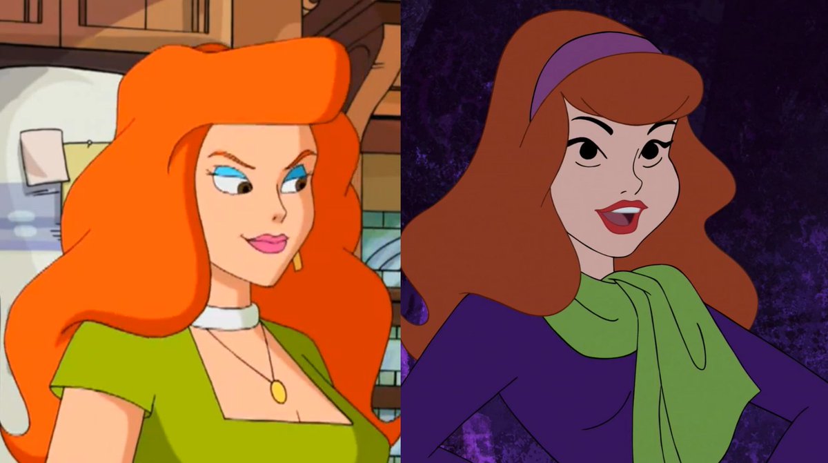 ScroogeKamaziMD's tweet image. What&apos;s the Difference?

#grandmagotrunoverbyareindeer #scoobydoo #alldogsgotoheaven2 #looneytunes #christmas