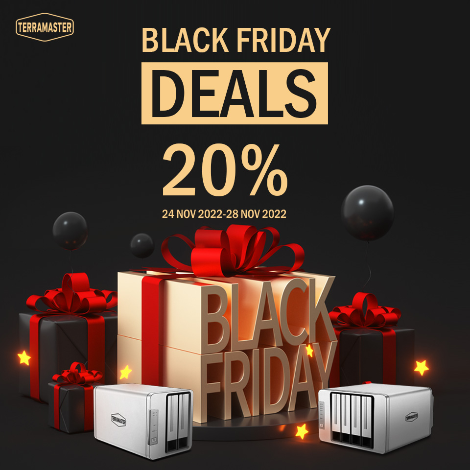 TerraMasterUS's tweet photo. Access your data anytime anywhere via a TerraMaster NAS server; 
Expand your storage capacity by a TerraMaster DAS enclosure.

Don't miss TerraMaster NAS and DAS deals during this Black Friday &amp; Cyber Monday!

Learn more:  https://t.co/xVmTh3N0Pc

#blackfriday #Cybermonday #Nas https://t.co/ytgyDU9QZc
