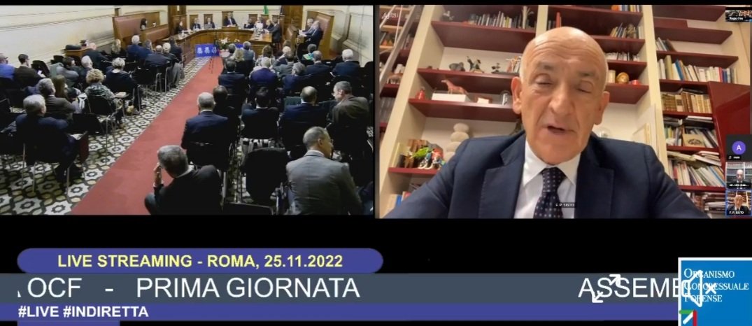 AVVOCATI_PER's tweet photo. Vicemin. Giustizia #SISTO e Pres. Comm. Giustizia della Camera #MASCHIO presenti per la prima volta all'assemblea dell'#OCF per sottolineare rispettivamente l'attenzione di governo e parlamento a giustizia e professione forense.

TAG
@ocforganismo
@CiroMaschio
@minGiustizia https://t.co/QeGZQ2rTa1