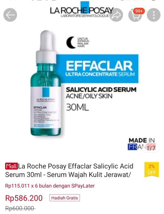 WTS // WANT TO SALE

La Roche-Posay Effaclar Serum Ultra Concentre. Anti - Imperfections, Anti Marques, Peeling Quotidien

⁃dijual karena mama aku ga make
⁃450k Inc all
⁃Keep event with dp
⁃Co via oren
⁃Jakarta, INA
