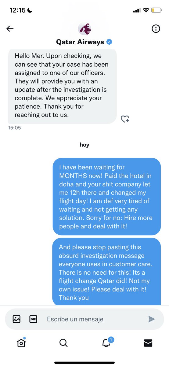 MerchisOP's tweet image. Please deal with real issues and hire people! Definitely not acceptable! @qatarairways @qrsupport