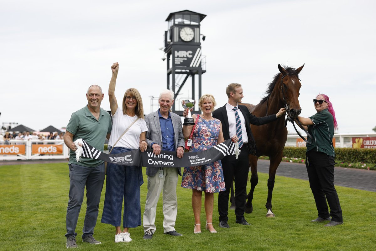 MelbRacingClub's tweet photo. Congratulations to @lindsayparkrace, Mark Zahra and connections of Crosshaven following the five-year-old’s win in the Group 3 Kevin Heffernan Stakes. https://t.co/kVdIb9fv5n