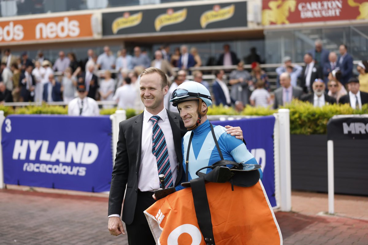 MelbRacingClub's tweet photo. Congratulations to @lindsayparkrace, Mark Zahra and connections of Crosshaven following the five-year-old’s win in the Group 3 Kevin Heffernan Stakes. https://t.co/kVdIb9fv5n