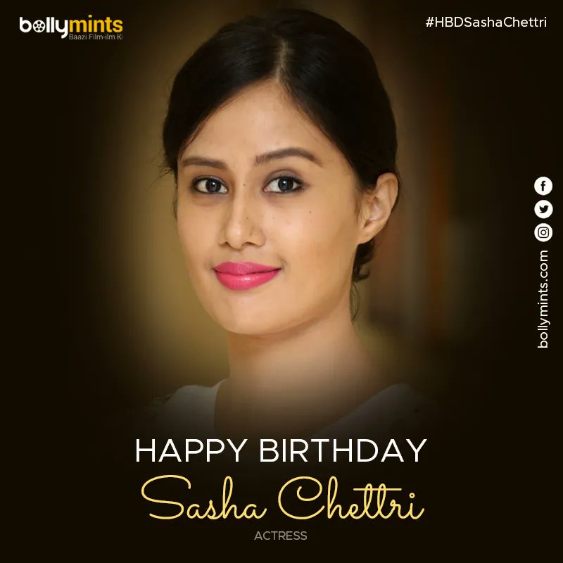 BollyMints's tweet image. Wishing a very happy birthday to #SashaChettri !
#HBDSashaChettri #HappybirthdaySashaChettri