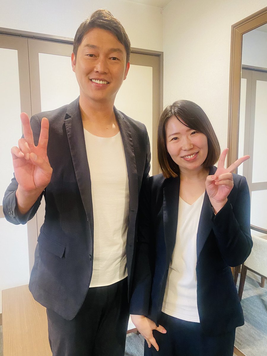 kagoood's tweet photo. 記録用で✨
2���連続、カープの方がララシャンス広島迎賓館をイベントやTV取材で使用くださったー！
幸せな時間やったー！
新井監督、菊池選手、アンガールズさん♡ https://t.co/SJyMfXo4kj