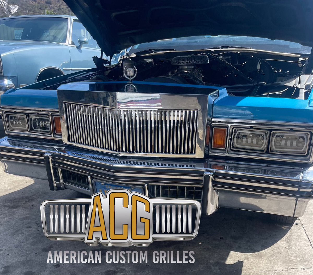 CustomGrilles's tweet photo. Classic Cadillac grilles are alive and well at American Custom Grilles #customgrilles #ACG #cadillac #cadillacfleetwood #cadillacbrougham #cadillacdeville #swangas #swangers #lowrider #lowriders #donk #donks #slabs #slabculture #customgrilles #cadillaceldorado #boxchevy https://t.co/J3R7OfVN91