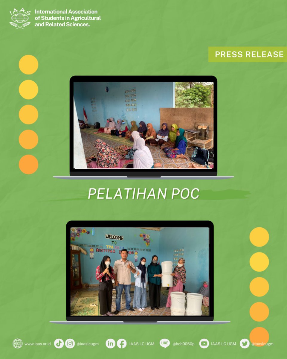 [Press Release]
Social Campaign II is one of the programs conducted by the Project Department of IAAS LC UGM. This event was held from September to October 2022. Social Campaign II is an activity that aims to educate people about food waste issues that can damage our environment.