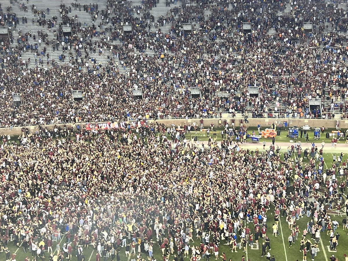 9-3, state champs, likely top 15 ranking

After years of struggles, #FSU fans are enjoying this moment
