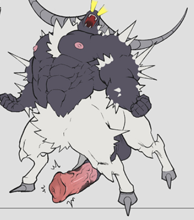 TheZagoat's tweet photo. "Fighting and Breeding, that's what I do."

💪Gay
💪Faux Top
💪Open DM's
💪Demonic Goat Centaur
💪Semi-selective
💪Kinks in DM
💪Minors will be blocked

❤️&amp;🔁?

                  all art by mskah_t https://t.co/VoSuwU4Wgk