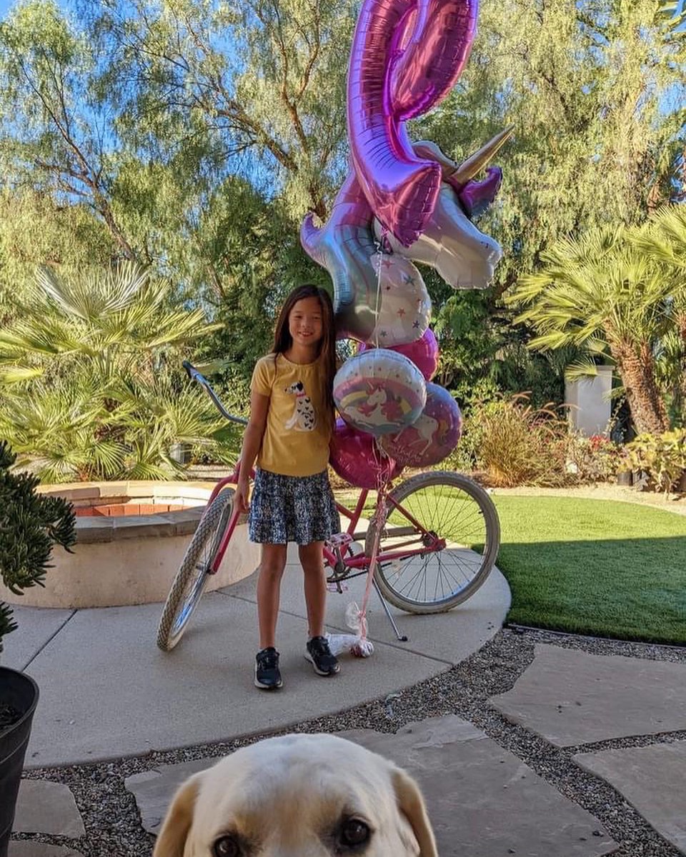 SharonChenTV's tweet photo. #MYBUG seems like just yesterday she was my #BabyBug, now fast forward 9 years, a mommy couldn’t be prouder of the #LadyBug she’s become.  My ❤️ is so full!! 🥰🥰🥰.

Happy 9th Birthday to #MyBug!! 🐞 🎂🍰🎀🎉🎈 https://t.co/CzNMxjiIoD