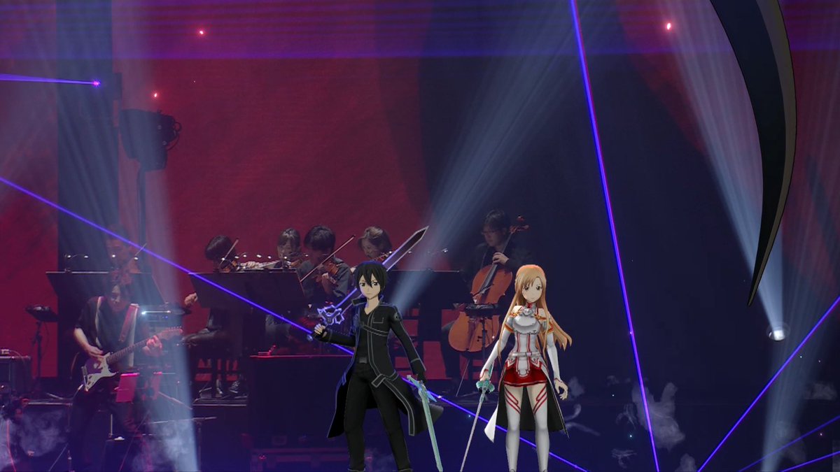 asunastaciasama's tweet photo. Incredible shots of SAO Full Dive — released by LATEGRA, the company that was in charge of AR technology at the venue.💓
*More in thread
#sao_anime #SAOFullDive https://t.co/Aa296ay4na