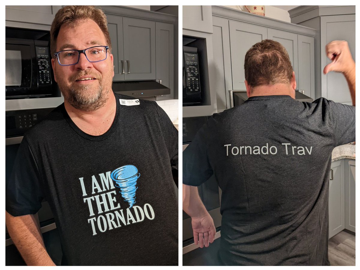 BBarr70's tweet photo. Tornado 🌪️ Travis is the best♥️! https://t.co/w6o3obqXNj