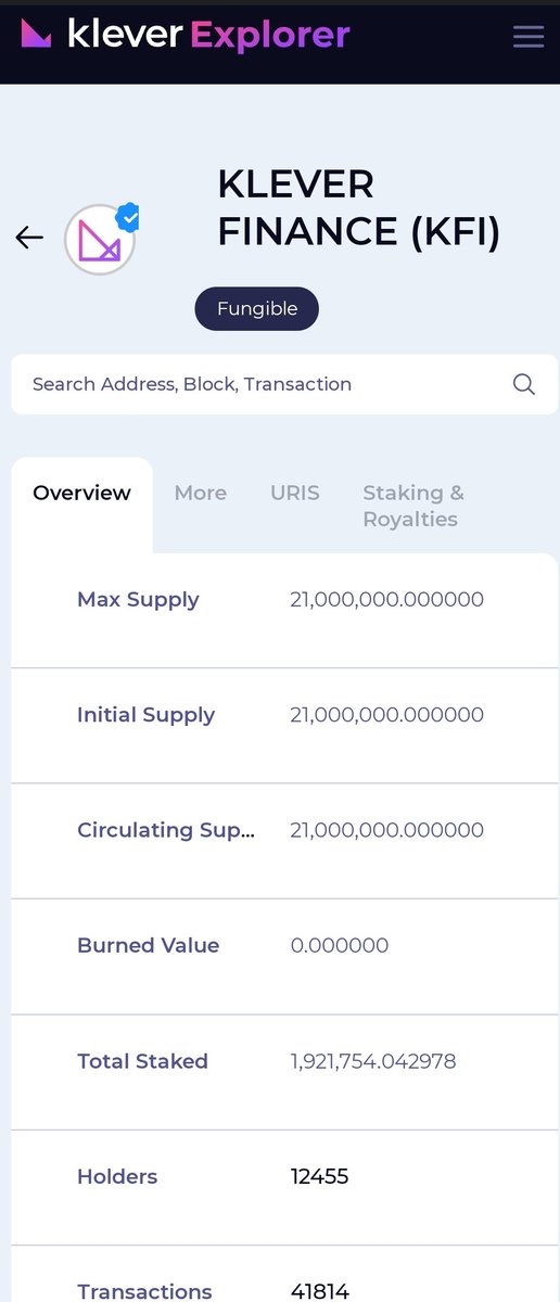 KSalavakumar's tweet photo. #KleverScan
💰EPOCH #590
💰Total Accounts 21,684
💰Total Transactions 20,867,043
💰Total Staked $KLV 3,463,507,790
💰Total Staked $KFI 1,921,754
💰Total Burn #KLV 27,132,535 🔥
👉https://t.co/HHWHH1qyYP👈
#KleverChain #Klever #KleverExplorer
#K5 #KleverWallet https://t.co/rLBLkc8DyL