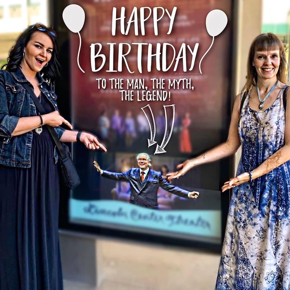 Larroquettishes's tweet photo. Please join us in wishing the amazingly talented @johnlarroquette a very Happy Birthday! We hope that you’ve had a great/relaxing day filled with love, happiness, &amp; family! 🥳🎊🎉
-Meagan &amp; Renee https://t.co/yXsTbVzlJm