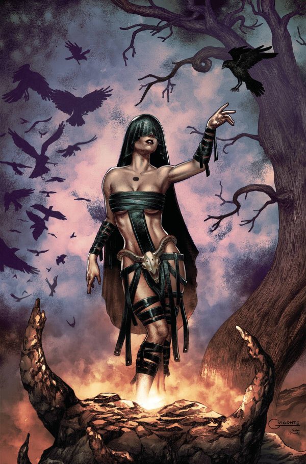 loveles68167555's tweet photo. Lady Hel by Geebo Vigonte #LadyHel #DynamiteComics https://t.co/esqBlSxqBg