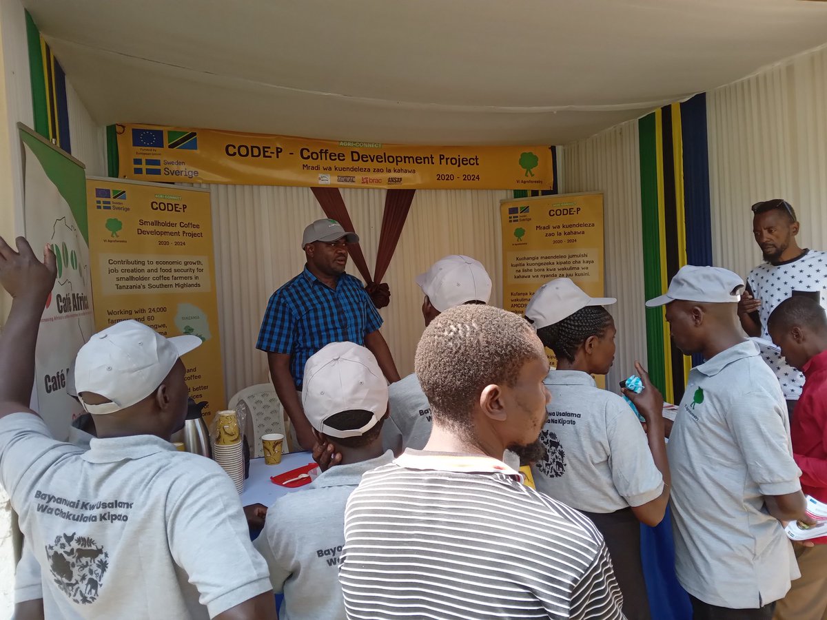 cafe_tanzania's tweet photo. @cafe_tanzania participated in the 7th #ViAgroforestryAnnualSymposium themed “ Biodiversity for improved food Security and livelihoods “.

#CODEP
#EU
#GCP https://t.co/JTJoNqcdsq