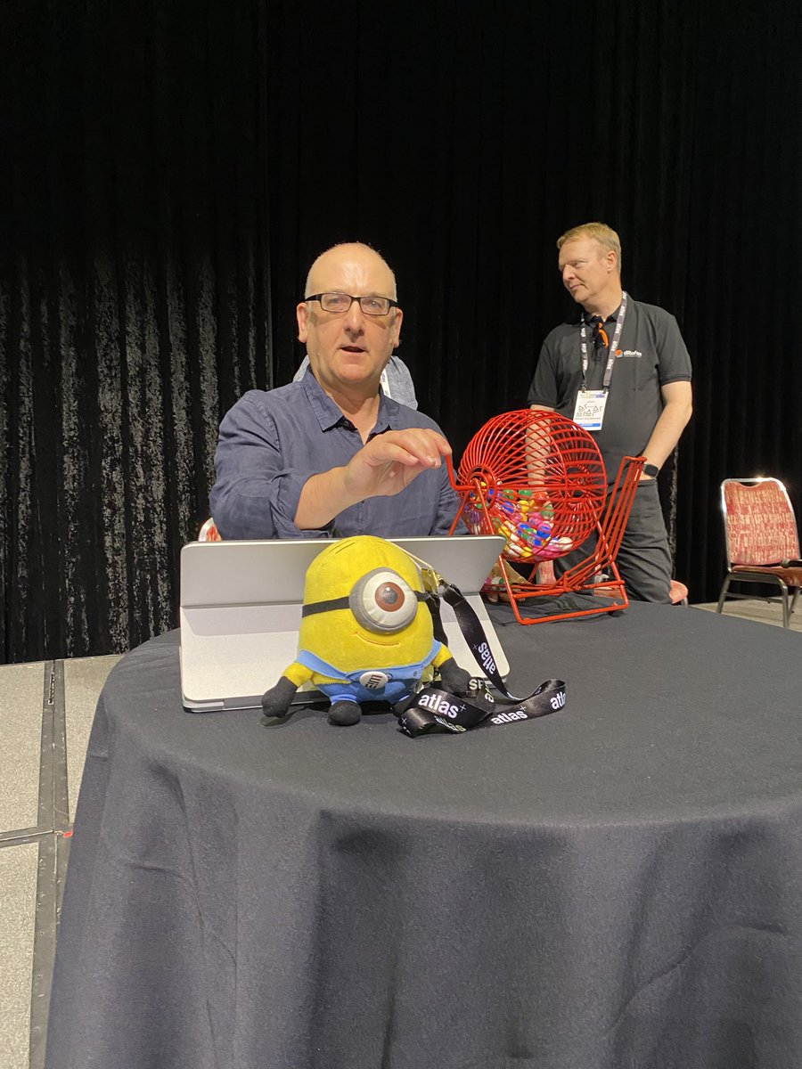 Getting ready for BIM bingo! Join us now to win an iPad #BILTANZ