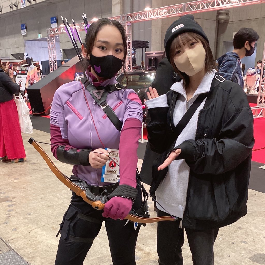 imy_miiii's tweet photo. 東京コミコン、今日も盛り上がってます✨
皆様、クオリティー高すげて大興奮😍
@sakura042239 https://t.co/HI0AEre8mj