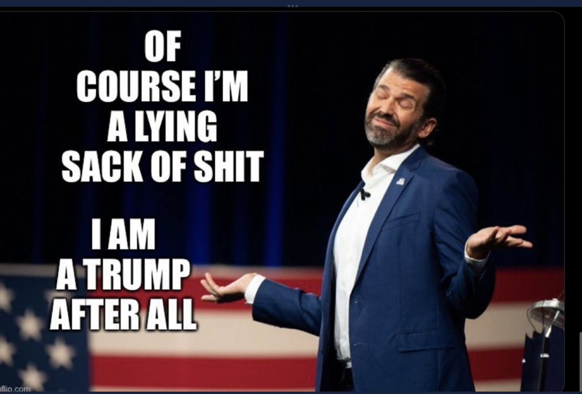 HawkeyeTownsend's tweet photo. @DonaldJTrumpJr @blckriflecoffee Why do you always look like you just smoked Walter White's supply of meth? https://t.co/kkicyx2UWC