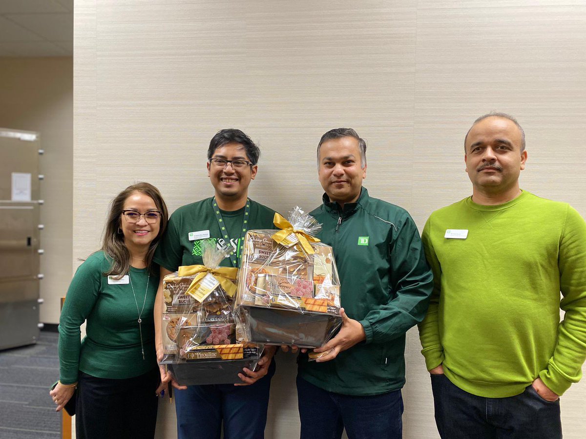 Im humbled and excited announce that I’am a  TD Legends recipient for Prairie Region for fiscal year 2022. 
#tdlegends