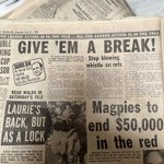 Found this old paper from 1981 whilst renovating a home. The media have been complaining about refs for over 40 years 😂😂 