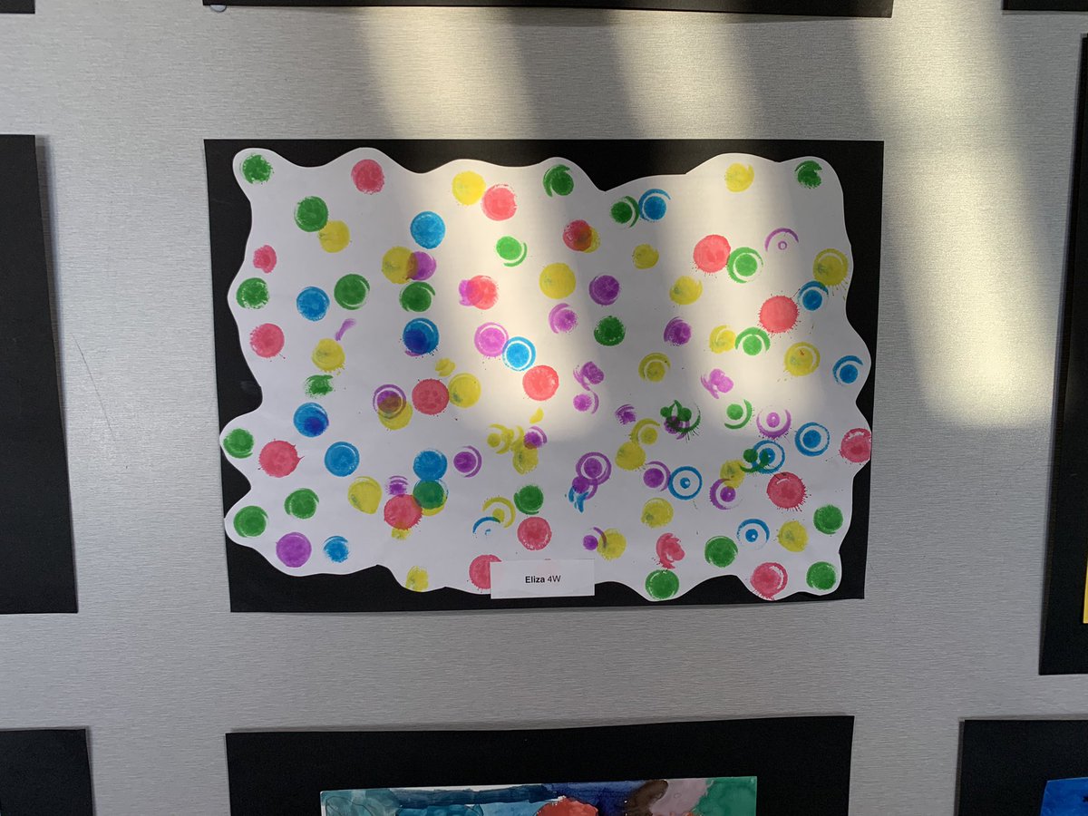 SueTape's tweet photo. Very proud of Miss 11 and her 3 pieces of art in the school art show. #IncludeUsFromTheStart https://t.co/6qVJkg00ky