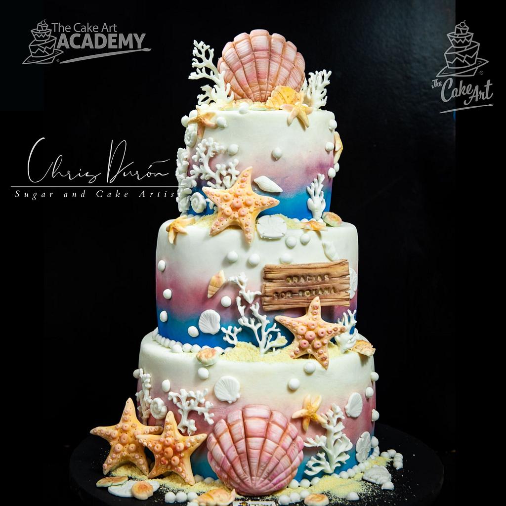 CakesDecor's tweet photo. Sea Shells Cake by Chris Durón
https://t.co/Fq0HlXawry
#edibleart #handpainted #chineseart #ediblepainiting #3dcakes #fondantcakes #caketoppers #fondantcakedecoration #fondanttools #fondanttoppers #fondantfigures #sugarart #sugarartist #cakeart #cakear https://t.co/ZiQwVaGBKa