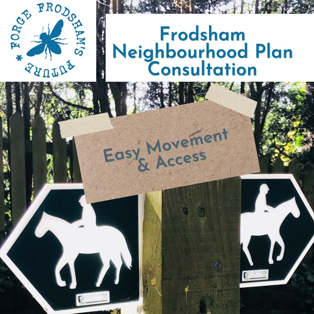 Do you think that Frodsham should have better cycling routes?
Would you like a better network of walking paths around Frodsham?
Do you think accessibility for lesser-abled people should be improved?

Then take a look at the Plan and tell us what you think.
bit.ly/3D4a44Y