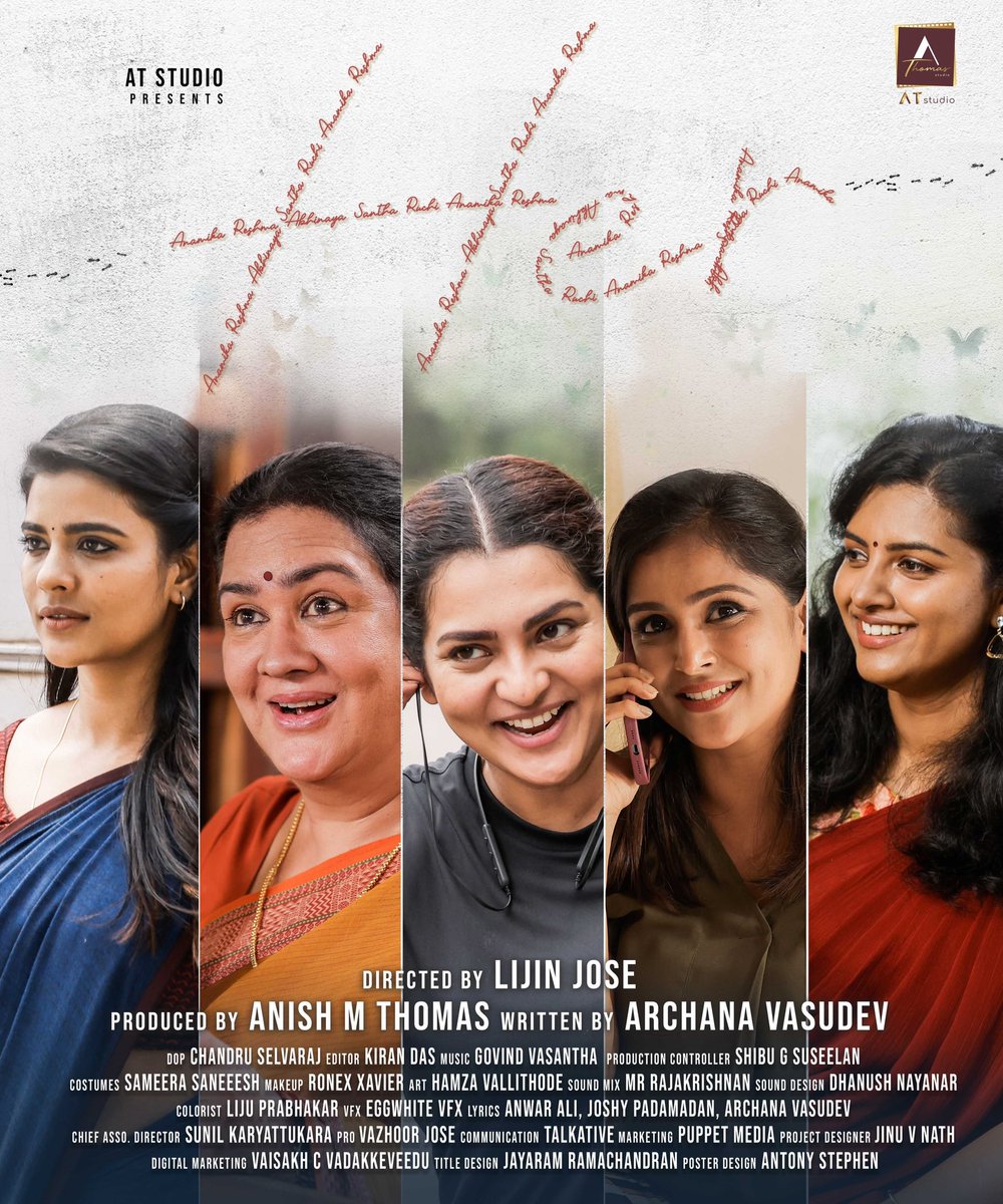 Unveiling the first look poster of my next film in Malayalam, HER. 

@joselijin
@anish.m.thomas.7
@archana.vasudev_

@the_at_studio @aishwaryarajessh @par_vathy @lijomol @ramyanambessan @guru_somasundaram @rajeshmadhavan @chandruselvaraj @maala.parvathi @kirandas_editor