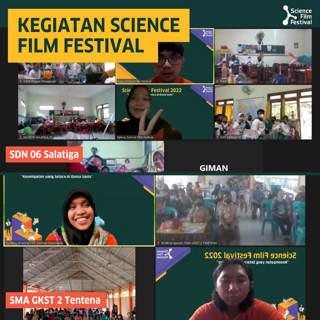 ScienceFilmFest's tweet image. Halo #SahabatSFF

Pemutaran film dan juga eksperimen sederhana kembali diadakan hari ini di beberapa sekolah, yaitu SD Bangun Insan Mandiri Medan, SMA GKST 2 Tentena, SMPN 2Sindang, dan SDN 06 Salatiga👩‍🔬👨‍🔬

Geser ke kiri untuk melihat foto mereka 🙌🏻

#EqualOpportunitiesInScience
