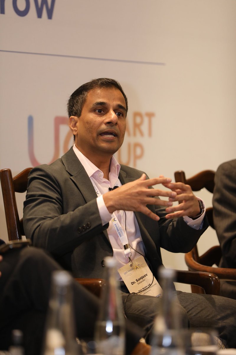 ShivNadarUniv's tweet photo. “At Shiv Nadar IoE, we are combining multidisciplinary academia to bridge the gaps in innovation”, Dr. Sanjeev Galande in the Dean's Panel Discussion at #IdeaXchange, the annual flagship event of Atal Incubation Centre.
#ShivNadarIoE https://t.co/r6bkZIBA7w