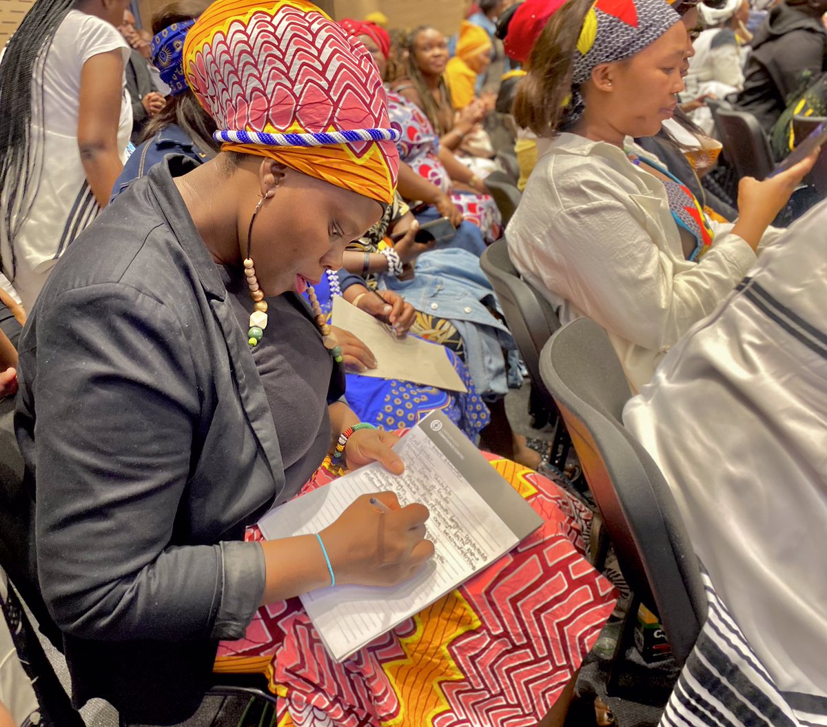 DrSBRadebeFoun1's tweet photo. Dr Khanyisile says transitioning with people from church into spirituality truly shows that you are a leader.
#8thAnnualLecture
#DrSBRadebeFoundation
#PowerOfUnityAsAfricans https://t.co/55etdE7AMA