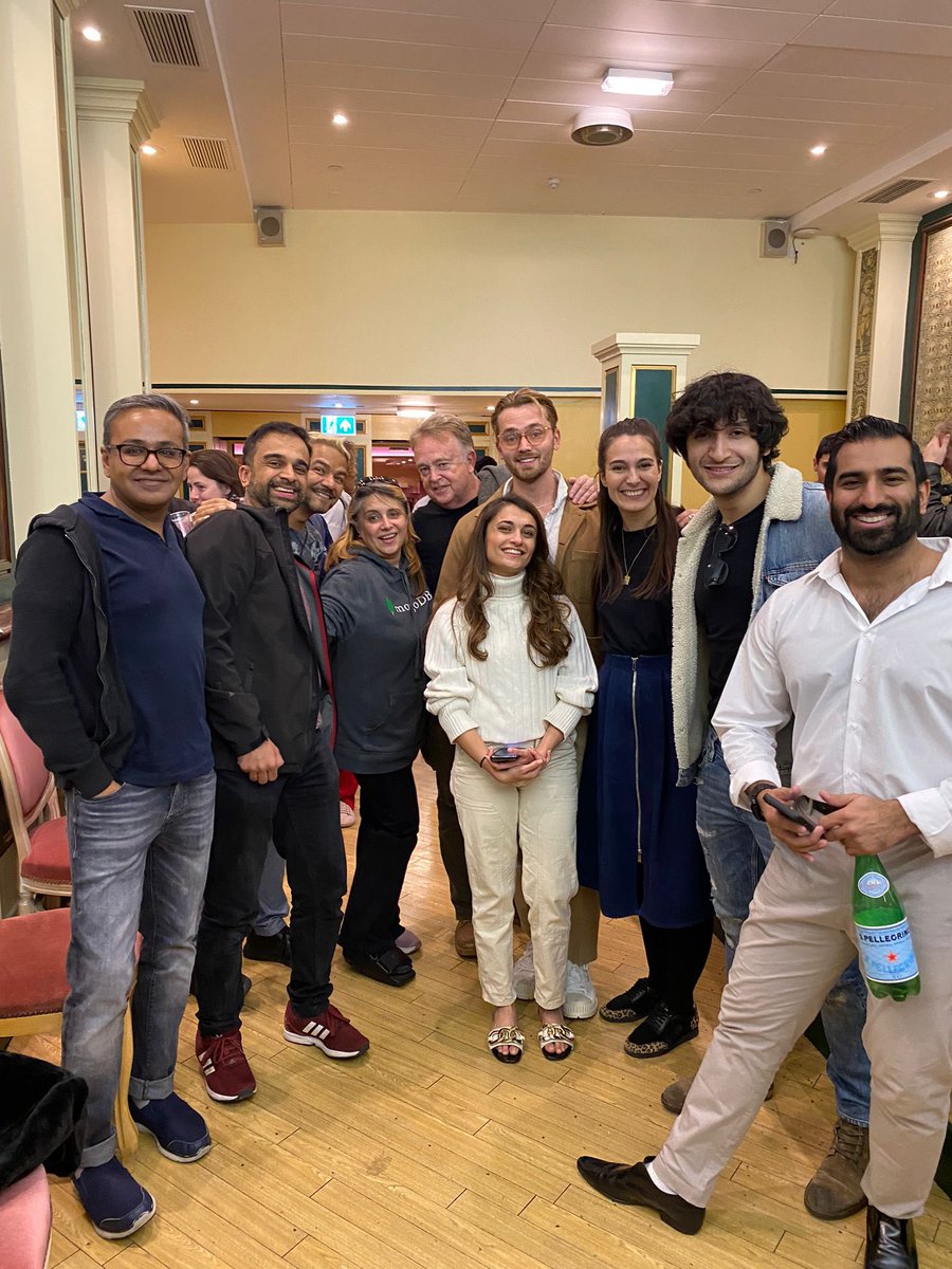 Our AD Samir Bhamra directed <a href="/ShaiHussain/">Shai Hussain</a> new work <a href="/The_Criterion/">Criterion Theatre</a> with the incredible <a href="/FelixMosse/">Felix Mosse</a> <a href="/yanickghanty/">Yanick Ghanty</a> <a href="/AmelieEdwards/">Amelie Edwards</a> &amp; <a href="/piamia/">♕ Pia Mia</a>. In the audience #DiscoDancerTheMusical cast #ArjunTanwar #SamseraSharma  <a href="/OmarStrikesBack/">Omar Khan</a> #westend #theatre #newwriting #writersdevelopment