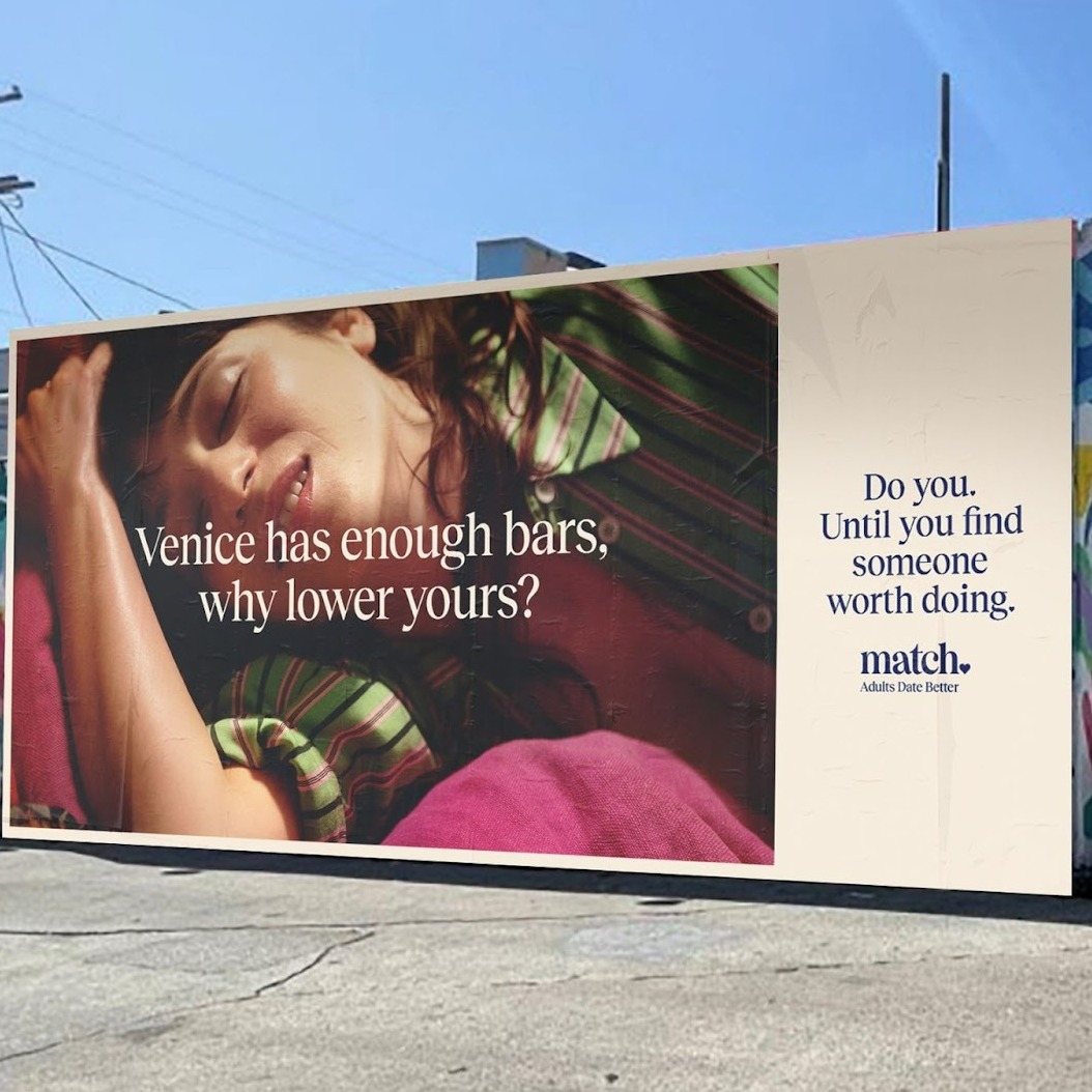 The Drum (@thedrum) on Twitter photo From ghosting to gaslighting, love-bombing to breadcrumbing, dating can be confusing. With this in mind, <a href="/Match/">Match</a> has released a cheeky billboard campaign encouraging people to love themselves first➡️bit.ly/3Td9UxO
#Dating #Marketing #OOH #Advertising From ghosting to gaslighting, love-bombing to breadcrumbing, dating can be confusing. With this in mind, <a href="/Match/">Match</a> has released a cheeky billboard campaign encouraging people to love themselves first➡️bit.ly/3Td9UxO
#Dating #Marketing #OOH #Advertising