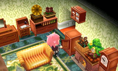 とび森レイアウト企画。第5回。お題はシックシリーズ。 「りょうめんの