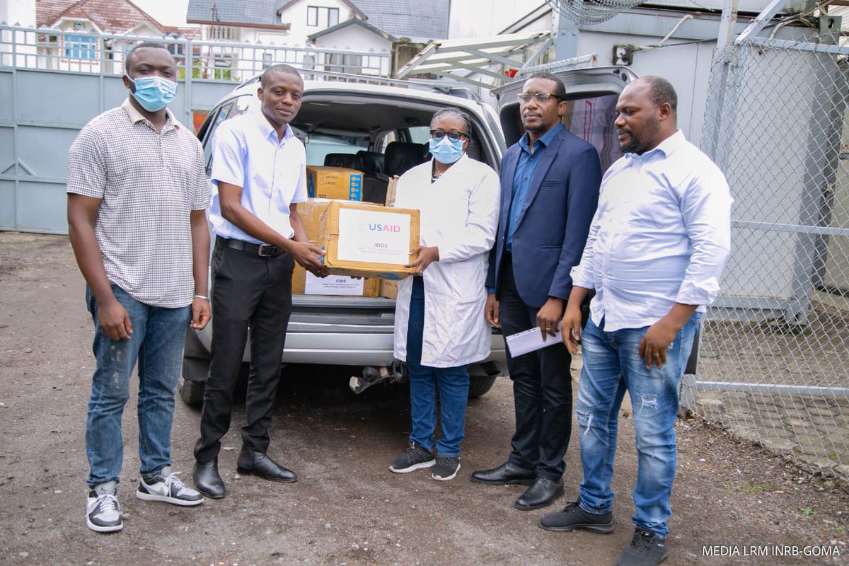 LRM <a href="/Inrb_goma/">Laboratoire Rodolphe Mérieux Inrb Goma</a> nous avons réceptionné des intrants de bactériologie en provenance de notre partenaire de IDDS.<a href="/DanielMukadi10/">Daniel Mukadi</a> <a href="/HugoKavunga/">Hugo Kavunga</a> <a href="/EdidiFranck/">Francois EDIDI</a> <a href="/MambuFabrice3/">Mambu Fabrice</a> @juniorbulabula  <a href="/IDDS_/">IDDS</a> <a href="/inrb_kinshasa/">Institut National de Recherche Biomédicale (INRB)</a>