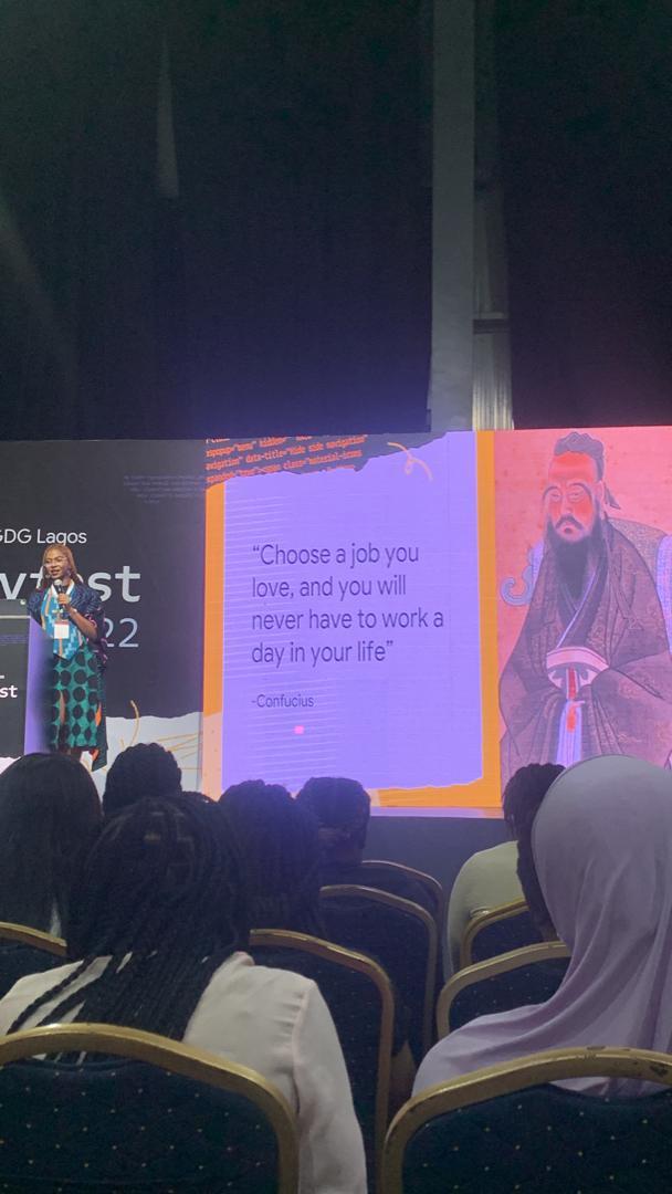 daniblueboy's tweet image. Live at #DevFestLagos #DevFest2022 #DevFestLagos2022