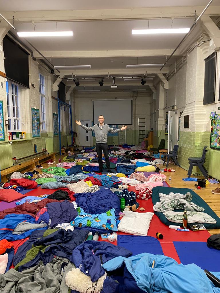 And that, ladies and gentleman, is how we do that! What a fantastic night. Massive thank you to all the staff who helped make it happen, today, yesterday, all week and in the months since we first had the idea. We hope the children enjoyed it as much as we did! #Y4Sleepover2022