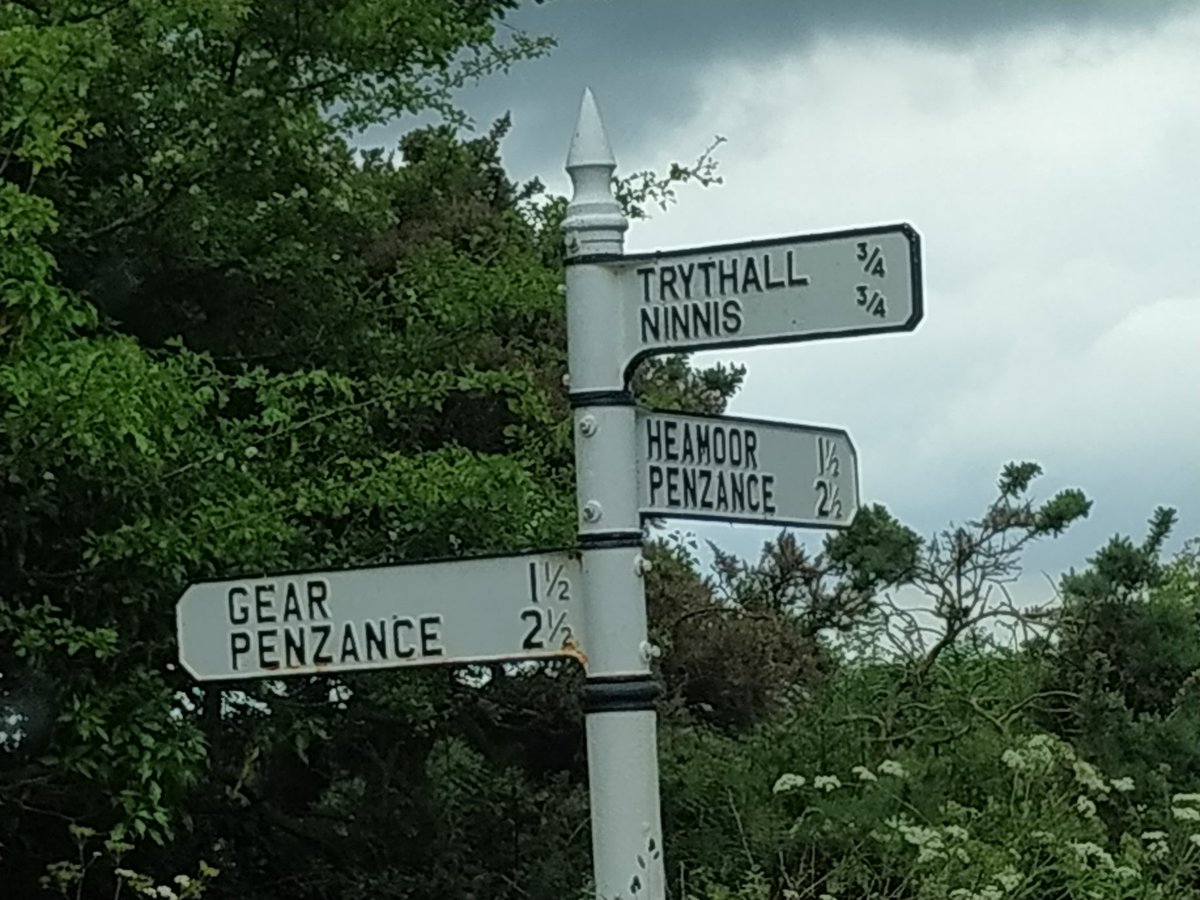 Trythall
Ninnis
Heamoor
Penzance
Gear