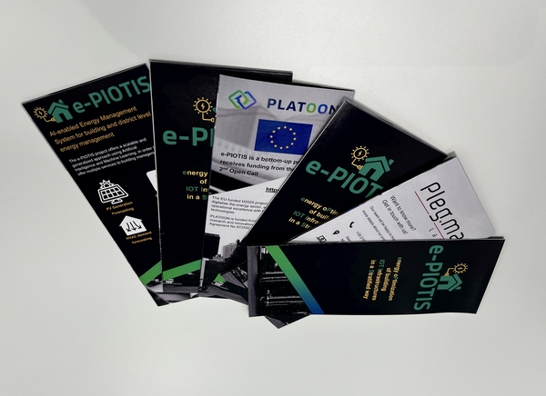 Hot off the press: the e-PIOTIS flyers are ready! For more info on the project please visit e-piotis.eu